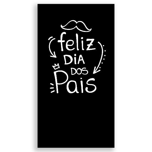Faixa Lateral - Dia dos Pais - Sublimado 3D