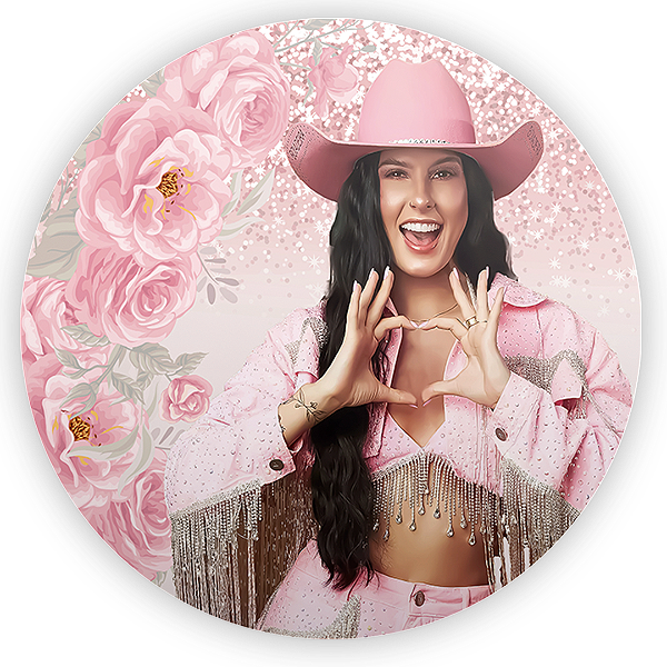 Mini Painel - Ana Castela - Sublimado 3D