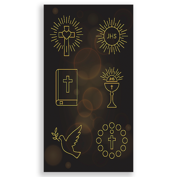 Faixa Lateral - Primeira Comunhao - Sublimado 3D