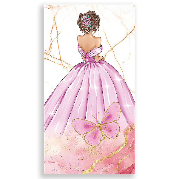 Faixa Lateral - 15 Anos - Sublimado 3D