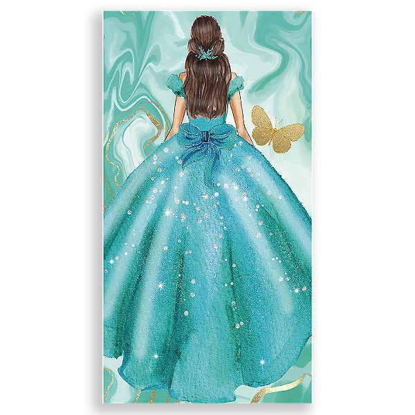 Faixa Lateral - 15 Anos - Sublimado 3D