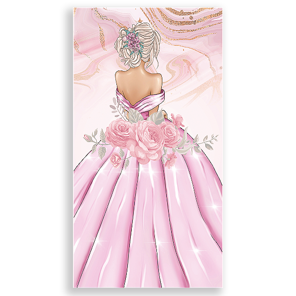 Faixa Lateral - 15 Anos - Sublimado 3D