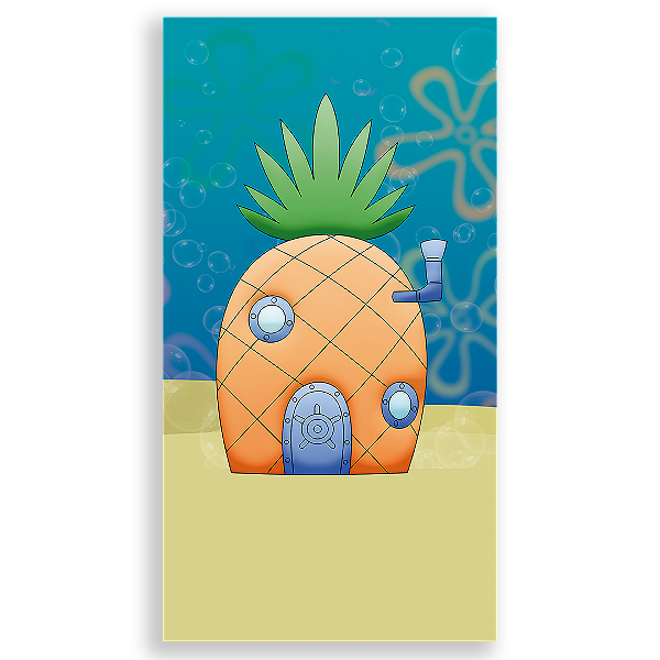 Faixa Lateral - Bob Esponja - Sublimado 3D