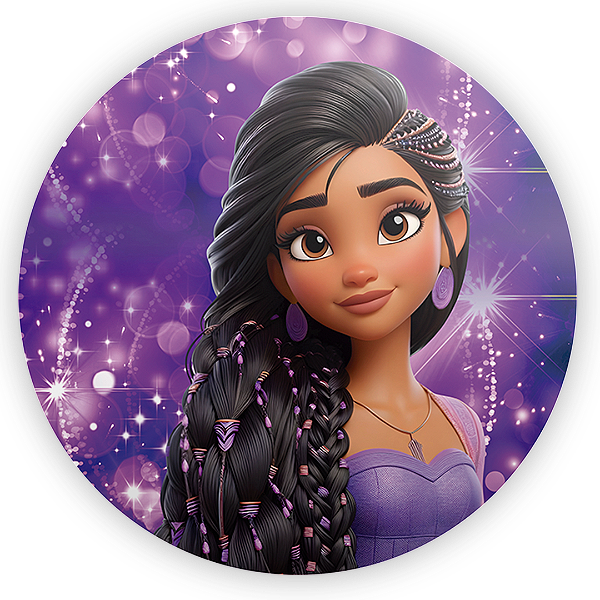 Mini Painel - Wish o Poder dos Desejos - Sublimado 3D