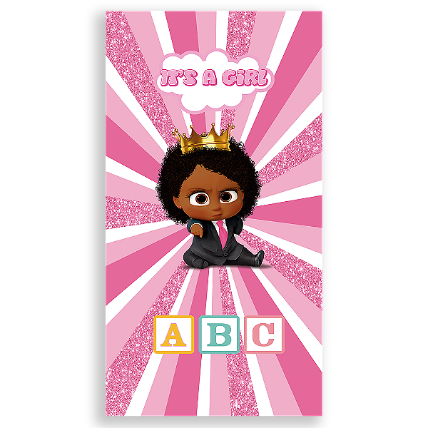 Faixa Lateral - A Poderosa Chefinha  - Sublimado 3D