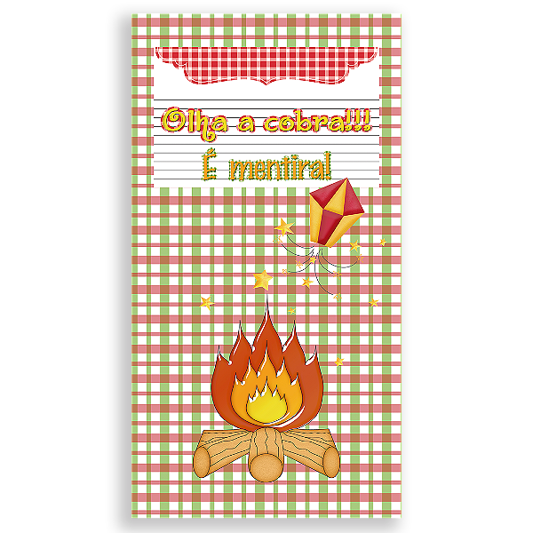 Faixa Lateral - Festa Junina  - Sublimado 3D