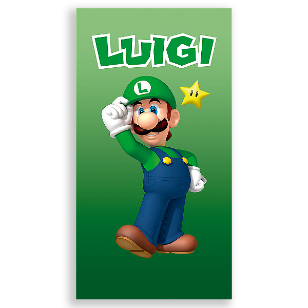 Faixa Lateral - Super Mario  - Sublimado 3D