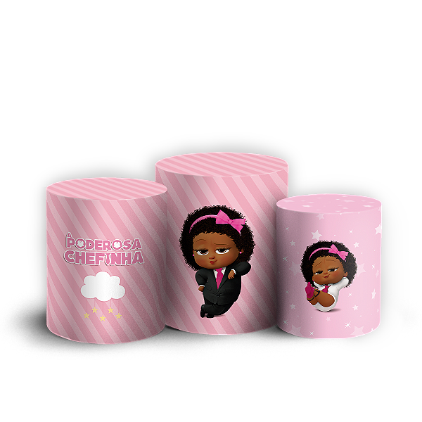 Trio Cilindro - A Poderosa Chefinha  - Sublimado 3D