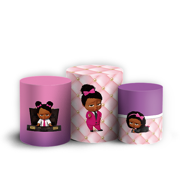 Trio Cilindro - A Poderosa Chefinha  - Sublimado 3D