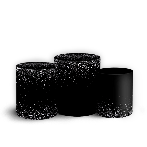 Trio Cilindro - Happy Birthday  - Sublimado 3D