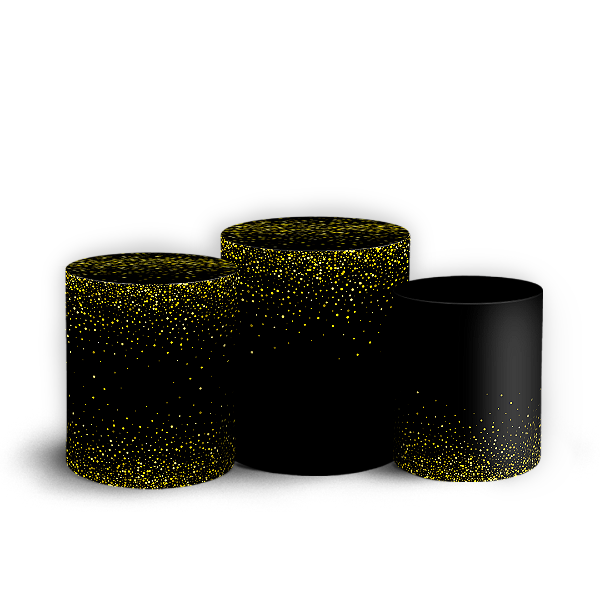 Trio Cilindro - Happy Birthday  - Sublimado 3D