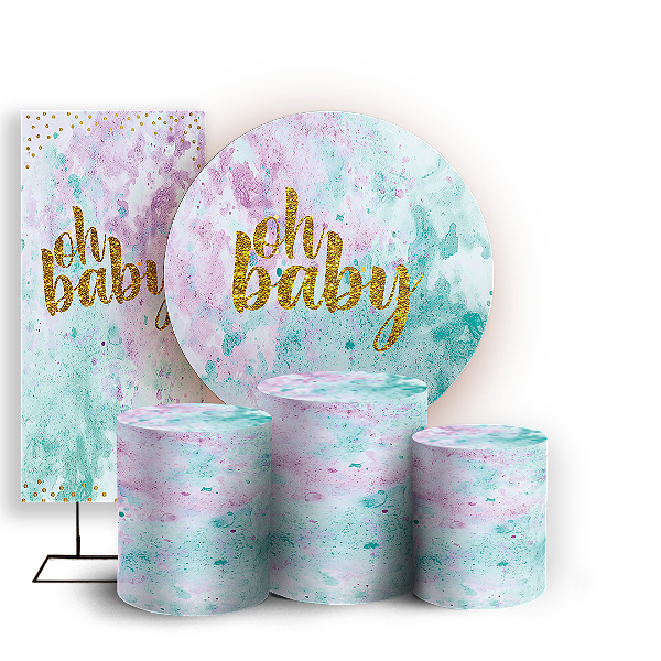 KIT Redondo Trio e Faixa - Oh Baby Revelacao