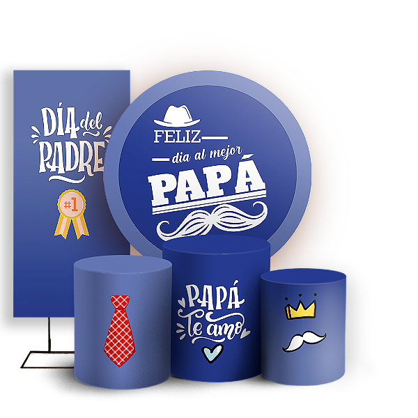 KIT Redondo Trio e Faixa - Dia del Padre