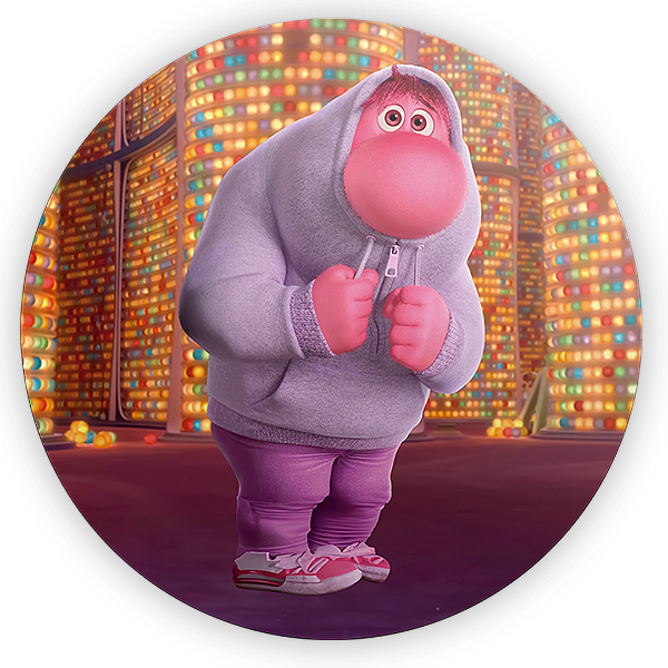 Painel Redondo - Vergonha Divertida Mente - Sublimado 3D