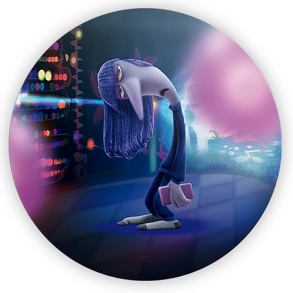 Mini Painel - Tedio Divertida Mente - Sublimado 3D