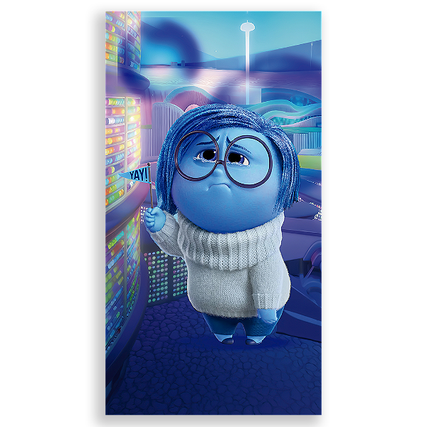 Faixa Lateral - Tristeza Divertida Mente - Sublimado 3D