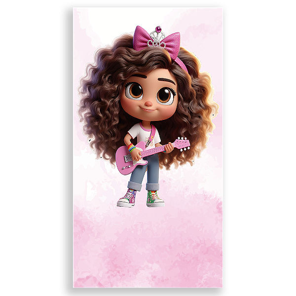 Faixa Lateral - Casa Magica da Gabby - Sublimado 3D