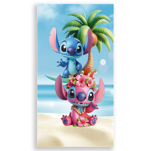 Faixa Lateral - Lilo e Stitch - Sublimado 3D