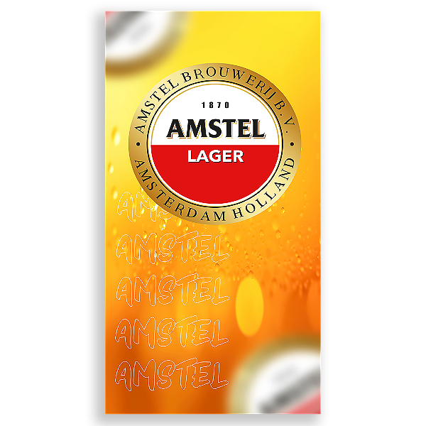 Faixa Lateral - Amstel - Sublimado 3D