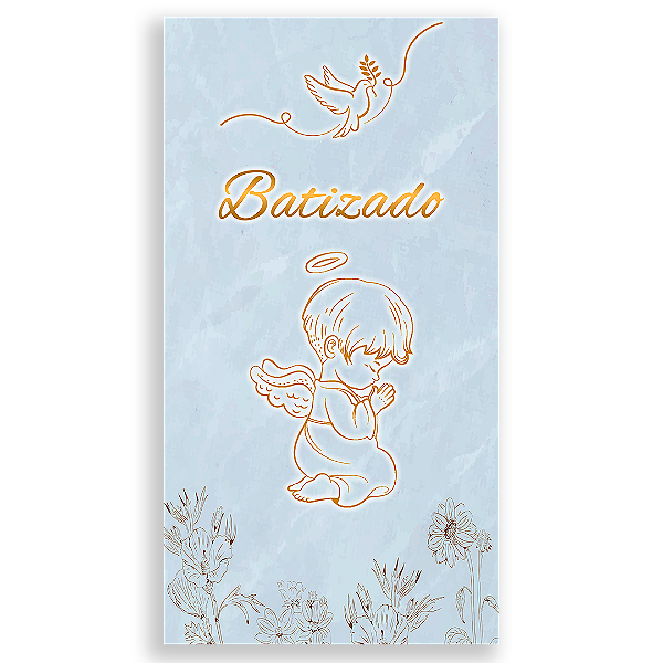 Faixa Lateral - Batizado - Sublimado 3D