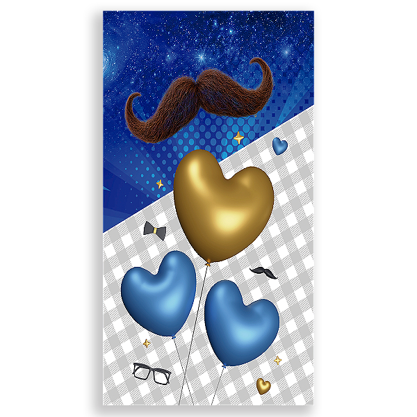 Faixa Lateral - Dia Dos Pais - Sublimado 3D