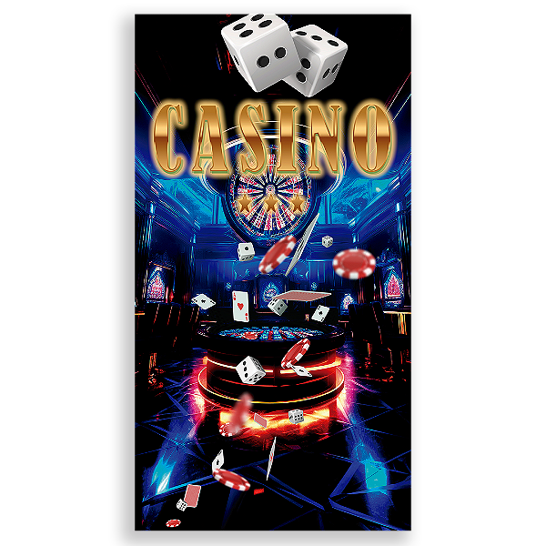 Faixa Lateral - Casino - Sublimado 3D