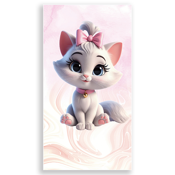 Faixa Lateral - Gatinha - Sublimado 3D