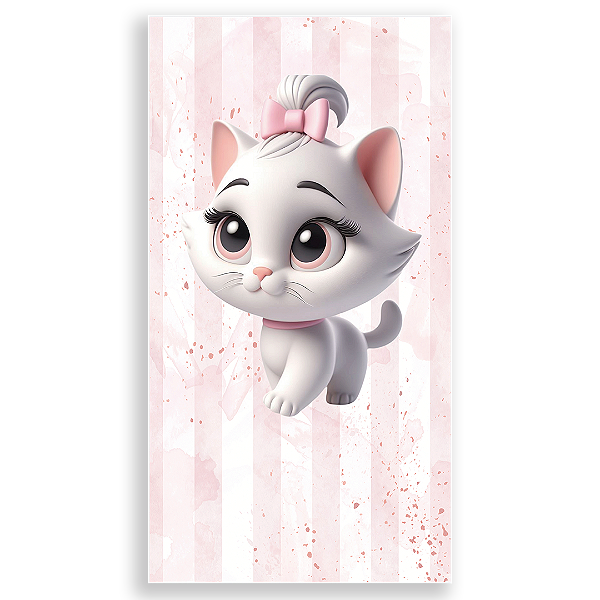 Faixa Lateral - Gatinha - Sublimado 3D