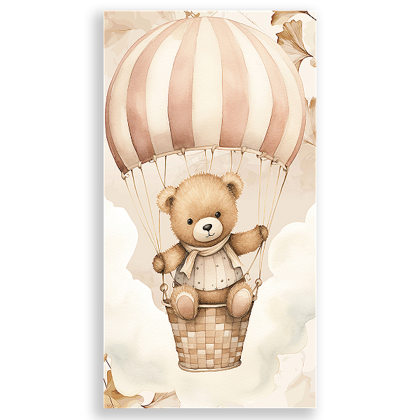 Faixa Lateral - Urso Marrom - Sublimado 3D