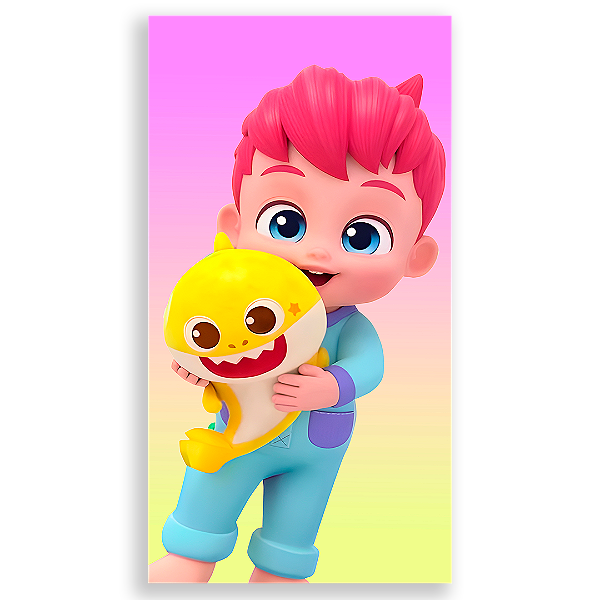 Faixa Lateral - Bebefinn - Sublimado 3D