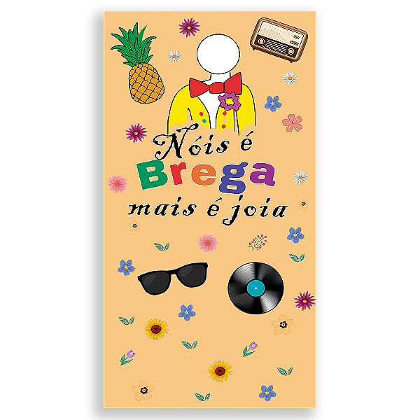 Faixa Lateral - Festa Junina Nois e Brega - Sublimado 3D