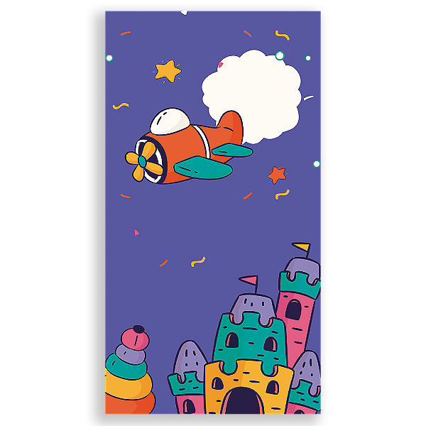 Faixa Lateral - Dia das Criancas - Sublimado 3D