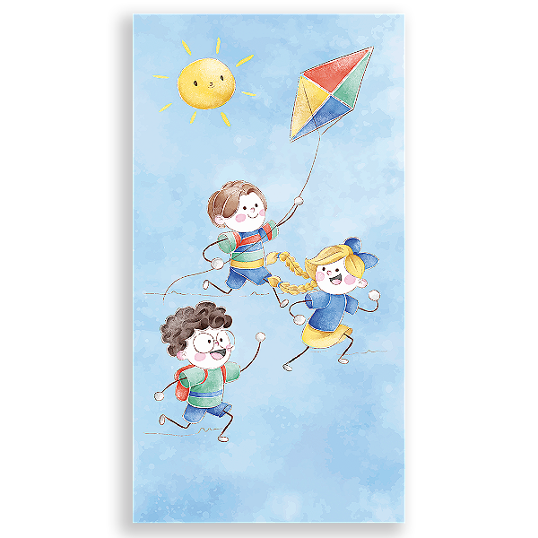 Faixa Lateral - Dia das Criancas (Espanhol) - Sublimado 3D