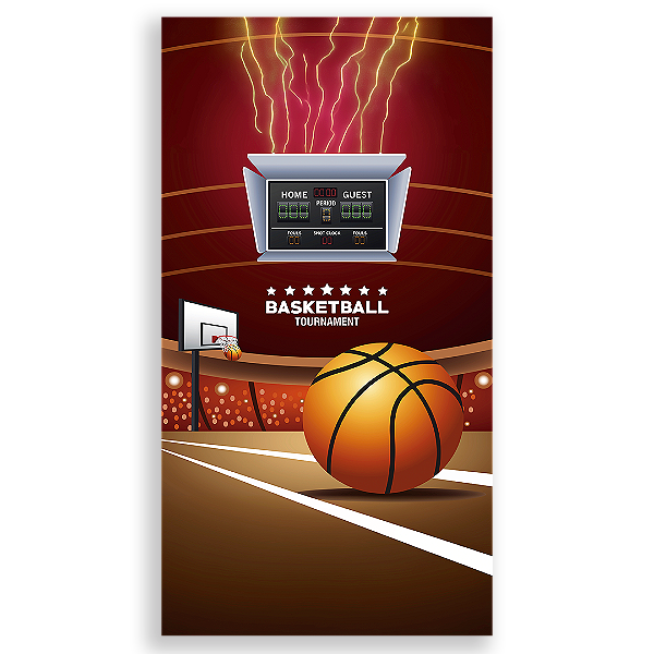 Faixa Lateral - Basquete - Sublimado 3D