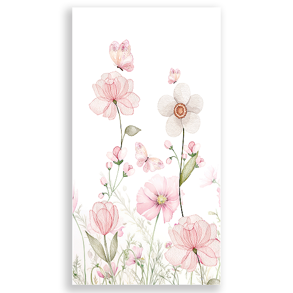 Faixa Lateral - Jardim Floral - Sublimado 3D