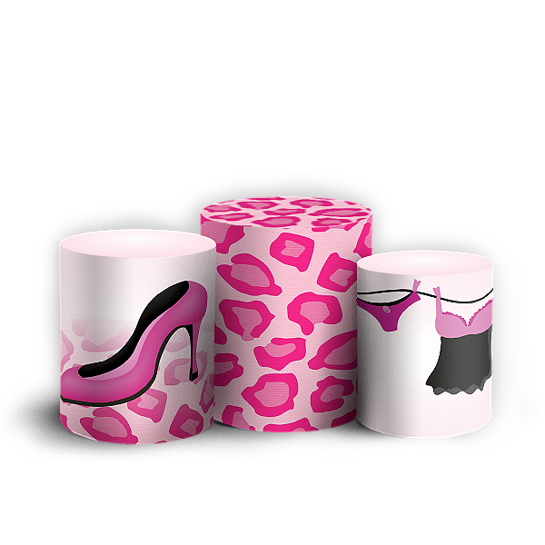 Trio Cilindro - Cha De Lingerie - Sublimado 3D