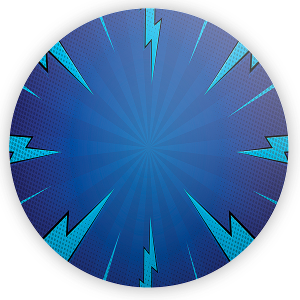 Painel Redondo - Fundo Sonic - Sublimado 3D