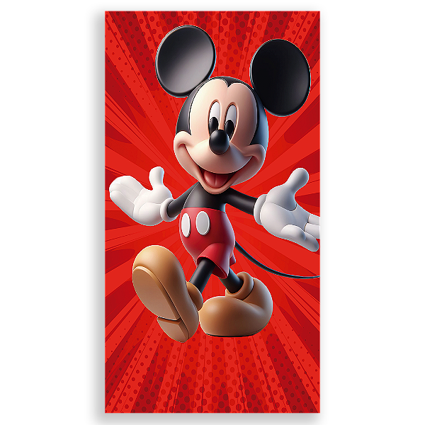 Faixa Lateral - Mickey - Sublimado 3D