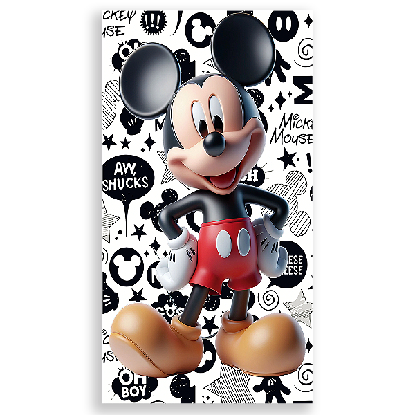 Faixa Lateral - Mickey - Sublimado 3D