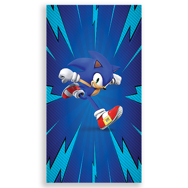 Faixa Lateral - Sonic - Sublimado 3D