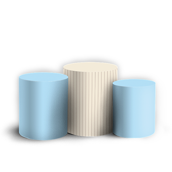 Trio Cilindro - Oh Baby - Sublimado 3D