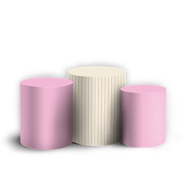 Trio Cilindro - Oh Baby - Sublimado 3D