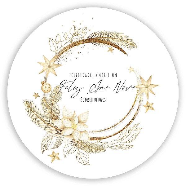 Mini Painel - Natal Ano Novo - Sublimado 3D