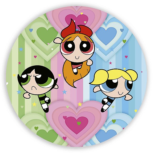 Mini Painel - As Meninas Super Poderosas - Sublimado 3D