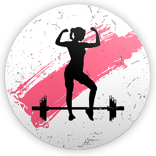 Mini Painel - Mulher Academia - Sublimado 3D