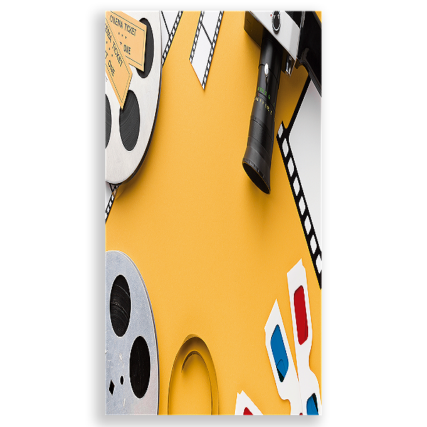 Faixa Lateral - Cinema - Sublimado 3D