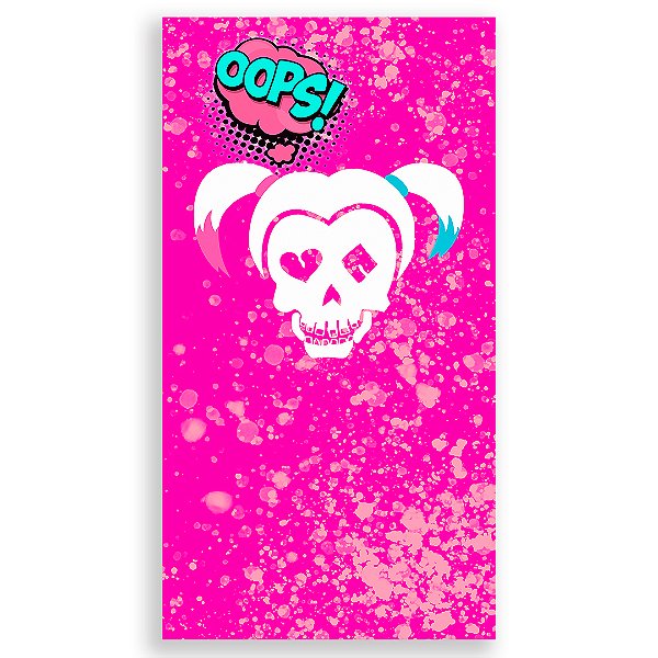 Faixa Lateral - Arlequina - Sublimado 3D