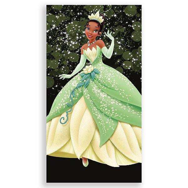 Faixa Lateral - A Princesa e o Sapo - Sublimado 3D