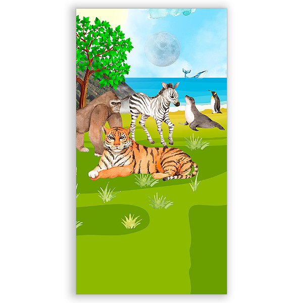 Faixa Lateral - A Criação - Sublimado 3D