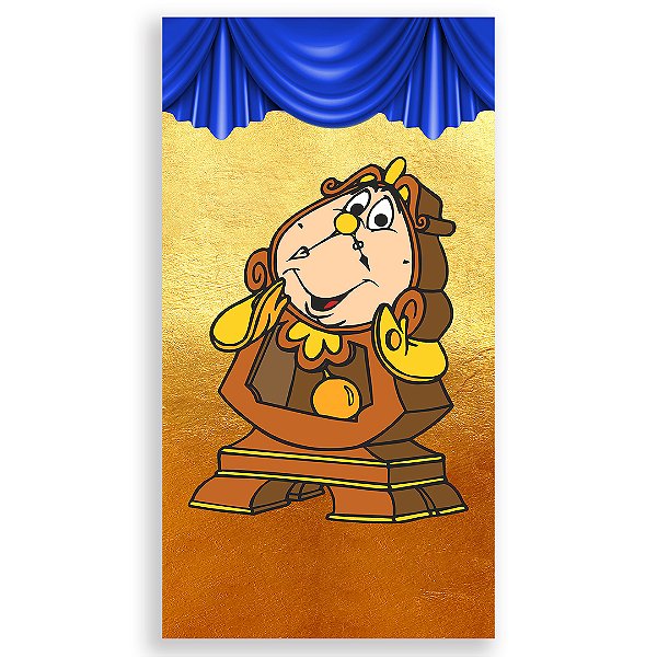 Faixa Lateral - A Bela e a Fera - Sublimado 3D